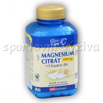 Vita Harmony Magnesium Citrát 400 mg + Vitamín B6 150 tablet