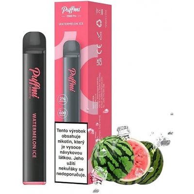 Puffmi TX600 Pro Watermelon ICE 20 mg 600 potáhnutí 1 ks – Zboží Mobilmania