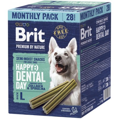 Brit Premium by Nature Dog Dental Snacks L 250 g – Zboží Mobilmania
