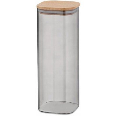 Kela Sklo /dřevěná úložná Zavařovací Sklenice NEA 2000ml – Hledejceny.cz