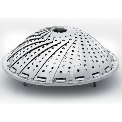 ORION Napařovací vějíř, pařáček pr. 28 cm, nerez – Sleviste.cz