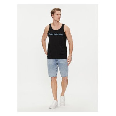 Calvin Klein Jeans Tank top Institutional Logo J30J323099 regular fit černá – Hledejceny.cz