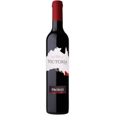 Víno Prokeš Victoria Red likérové sladké červené 2015 16% 0,5 l (holá láhev) – Hledejceny.cz
