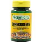 Veganicity SuperGreens Superfoods mix 60 kapslí – Hledejceny.cz