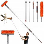 Bedee štětka na prach a pavučiny smetáček teleskopická prachovka 188 cm 4v1 nástavce – Sleviste.cz