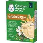 Gerber Organic for Baby Nemléčná kaše pšeničně-ovesná vanilka 200 g – Zboží Dáma