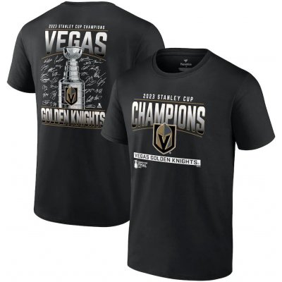 Fanatics pánské tričko Vegas Golden Knights 2023 Stanley Cup Champions Signature Roster
