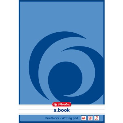 Herlitz blok lepený A4 linkovaný 50 listů – Zboží Mobilmania