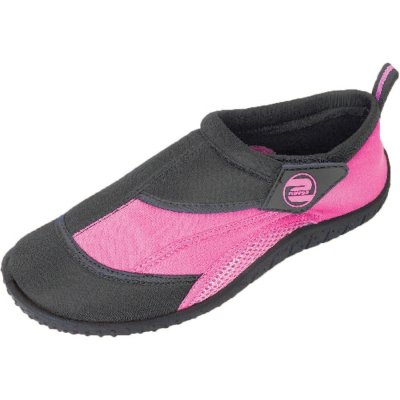 Surf7 Velcro Aqua Shoes Kids růžové