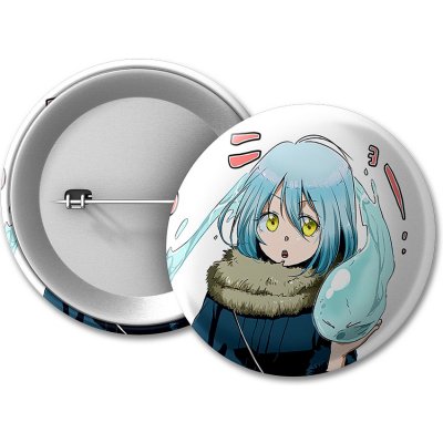 That Time I Got Reincarnated as a Slime placka Slimy Rimuru 50 mm – Hledejceny.cz