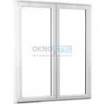 OKNOSTYL.cz REHAU Smartline+ dvoukřídlé Bílá 150 x 208 cm – Hledejceny.cz
