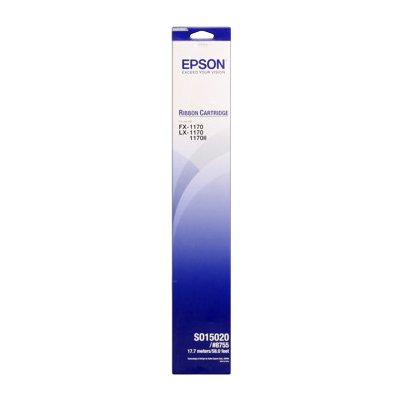 Epson nylonová barvicí páska černá S015020 pro LX-1170, LX-1170+II, FX-1180,1180+ (#8755) C13S015020