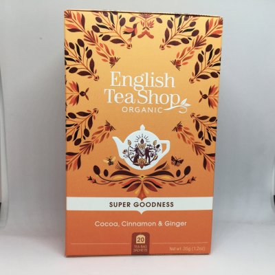 English Tea Shop Čaj Kakao skořice a zázvor mandala bio 20 ks 35 g