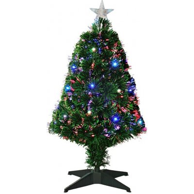 HOMESTYLING Vánoční stromeček s LED osvětlením 90 cm barevný KO-AFB000130 – Hledejceny.cz