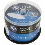 HP CD-RW 700MB 4-12x, cake box, 25ks (CWE00019-3) – Zboží Živě