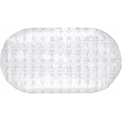 BRILANZ Podložka do vany protiskluzová BUBBLE 66 x 36 cm, transparentní – Zboží Mobilmania