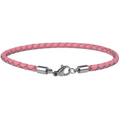 Šperky4U růžový splétaný NR1268-P – Hledejceny.cz