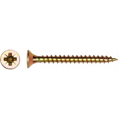 Vruty do dřeva Wkręt-met KDH-40020(X5) zlaté 4x20 mm 5 kg – Hledejceny.cz