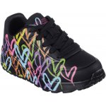 Skechers Uno Lite X JGoldCrown Lace Up black/multi – Zboží Dáma