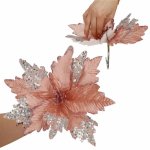 Springos CA1227 VÁNOČNÍ DEKORACE POINSETTIA 25 CM – Hledejceny.cz