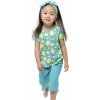 Dětské pyžamo a košilka Winkiki Kids Wear dívčí pyžamo citrus tyrkysová