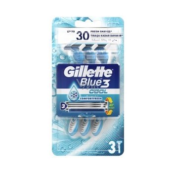 Gillette Blue3 Cool 3 ks