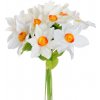 Květina Umělé narcisky bílé