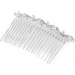 Prima-obchod Hřeben kovový do vlasů s broušenými kamínky, barva 2 crystal – Hledejceny.cz