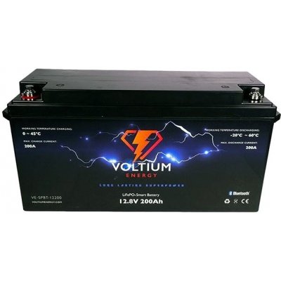 Voltium Energy VE-SPBT-12200 12V 200Ah – Zboží Mobilmania
