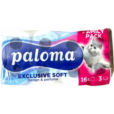Paloma Exclusive Family pack 3-vrstvý 16 ks – Hledejceny.cz