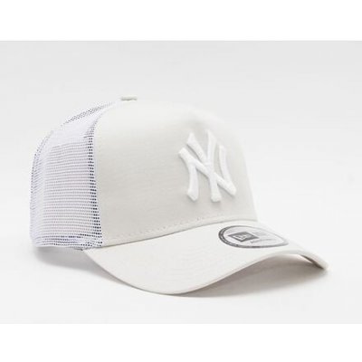 New Era 9FORTY A-Frame Trucker MLB League Essential New York Yankees Stone White – Zboží Dáma