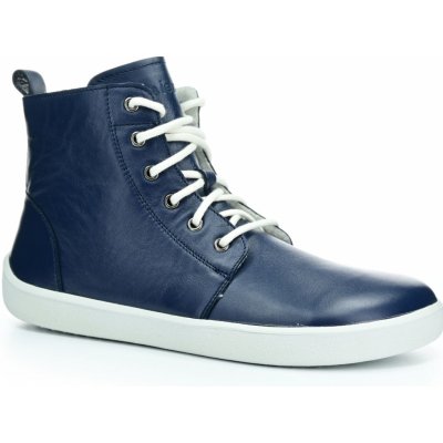 Be Lenka zimní barefoot boty Atlas navy blue