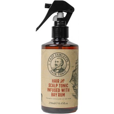 Captain Fawcett Scalp Tonic with Bay Rum osvěžující vlasové tonikum 250 ml – Hledejceny.cz