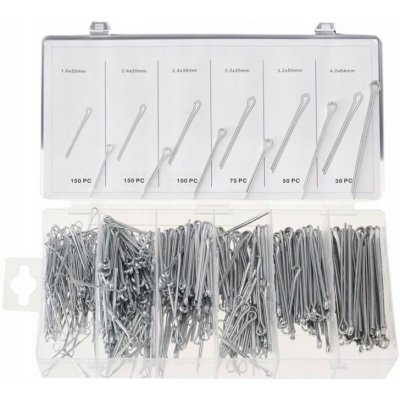 Pro-Tech shop Závlačky rovné sada 555ks 1,6-4,0mm 67326 – Hledejceny.cz