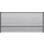 Dveřní tabulka pro papírové jmenovky, 187 x 93 mm, 1+1 řádek – Zboží Mobilmania