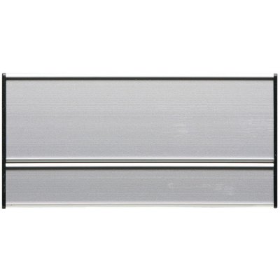 Dveřní tabulka pro papírové jmenovky, 187 x 93 mm, 1+1 řádek – Zboží Mobilmania