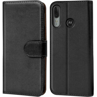 Pouzdro Motorola Moto E6 Plus černé – Zboží Mobilmania