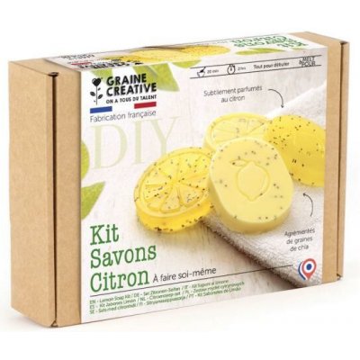 GRAINE CREATIVE Kreativní sada na výrobu mýdel Citron – Hledejceny.cz