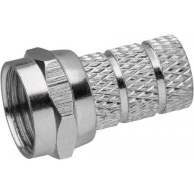 EMOS Konektor F vidlice pro koax CB500, 10ks 1807100400 – Zboží Živě