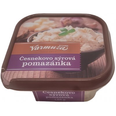Varmuža Česnekovo-sýrová pomazánka 135g – Zboží Dáma