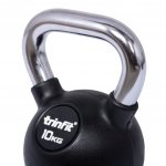 TRINFIT Kettlebell kov guma s chrom madlem 6 kg – Hledejceny.cz