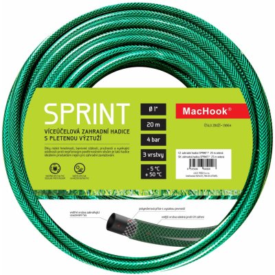 MacHook 13864 SPRINT 1" 25 m zelená – Hledejceny.cz