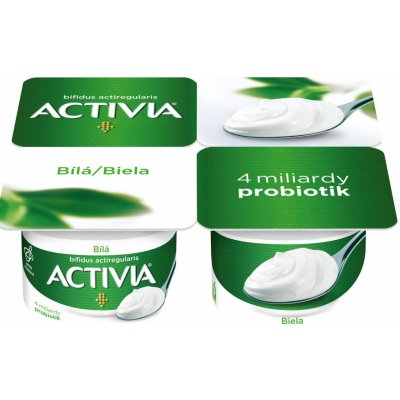 Danone Activia Bílá 4 x 120 g – Zboží Dáma