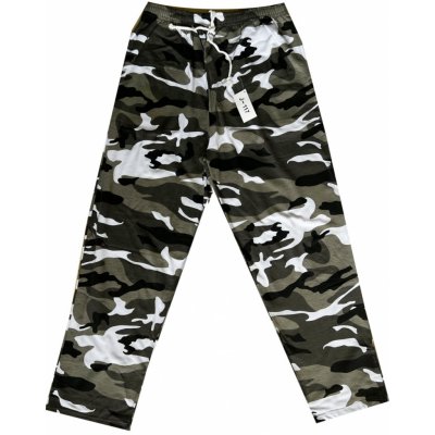 n-feel pánské maskáčové tepláky HF šedá – Zboží Dáma