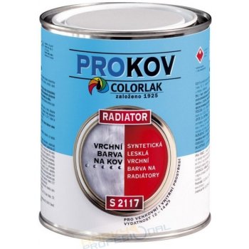 Colorlak RADIATOR S 2117 Slonová kost 0,6L syntetická vrchní barva na radiátory, lesklý