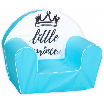 Baby Nellys Lux Little Prince dětské křesílko modré – Zboží Mobilmania