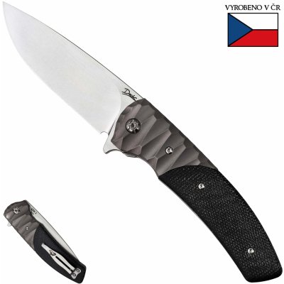 Dachs Knives GENTLEMAN 3 TITAN černý DKZ005 – Hledejceny.cz