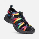 Keen Whisper Women original tie dye dámské sandály černá – Zboží Mobilmania