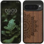 kwmobile dřevěný kryt pro Google Pixel 10 Pro XL tmavě hnědá – Zboží Mobilmania