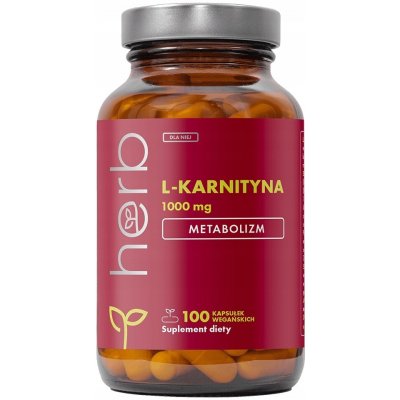 Herb L-Karnitin 1000 100 kapslí – Zboží Mobilmania